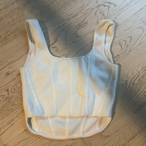 Babaton Sculpt Knit Bustier Tank - XS - Picture 3 of 5